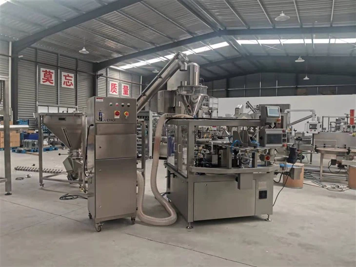 Automatic Dry Coffee Milk Powder Premade Bag Packing Machine